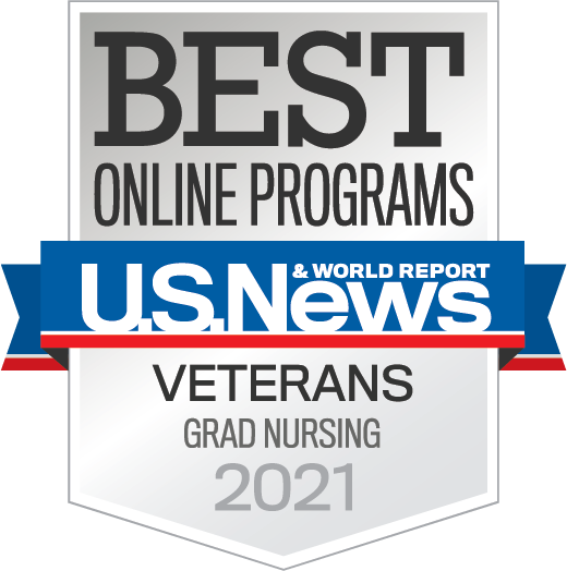 US News and World Report Best online graduate nursing for veterans 2021